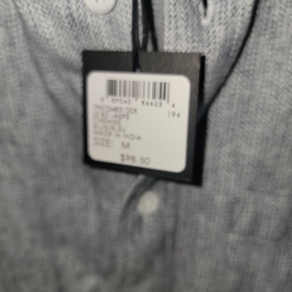 Club Monaco Mens sz M Cotton Chemise button down shirt - Picture 3 of 4